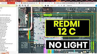 Redmi 12c No Display Light No Graphic Problem Solution Fix  How to Fix Mi 12c backlight issue fix [upl. by Virge]