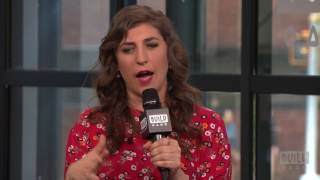 Mayim Bialik Speaks On Her New Book quotGirling Up How to Be Strong Smart and Spectacularquot [upl. by Idroj976]