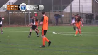 Auchinleck Talbot U18s vs Cambusdoon U18s  WOSYFL 20072008 Dual Age League  Sunday 27th October [upl. by Ahsiekit]