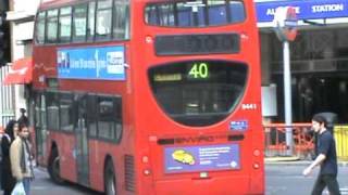 Abellio London 9441 LJ09CCD at Aldgate [upl. by Rimat924]