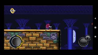 Knuckles in Sonic 4 ep III Chrono caos lite test 2 [upl. by Lepp]