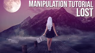 Photoshop Manipulation Tutorial LOST [upl. by Elatnahc181]