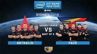 Astralis vs FaZe  Map 1  Grand Finals  IEM Sydney 2018 [upl. by Radferd]