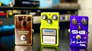 Michael Landau and Scott Henderson Tones Vemuram Butter Machine  TWA SH9  Maxon SD9 Comparison [upl. by Annayrb959]