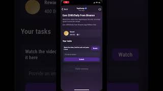 Earn 300daily from binance tapswap code [upl. by Blondell]