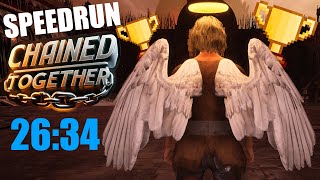 Chained Together Speedrun  Wings  26m34s  Old record new one in description [upl. by Ainavi]