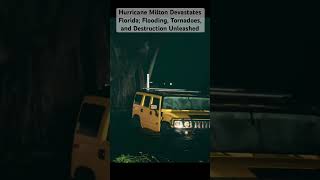 HURRICANE MILTON DEVASTATES FLORIDA hurricane milton florida [upl. by Hgielhsa795]