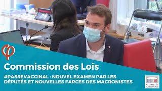 PasseVaccinal  nouvel examen par les députés et nouvelles farces des macronistes  Ugo Bernalicis [upl. by Ahseim974]