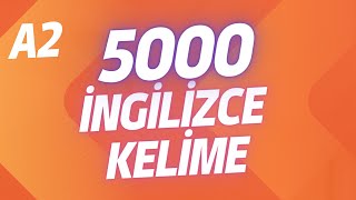 En sık kullanılan 5000 İngilizce Kelime  A2   PDF [upl. by Nojad]