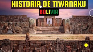 HISTORIA de Tiwanaku en Bolivia  El origen de tiwanaku y de la civilización Andina [upl. by Leopold]