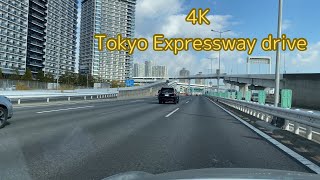 4K 2023年12月 驚くほど空いている年末の首都高をゆったりドライブ 横浜ー湾岸線ー中央環状線 4K Drive on Tokyo Metropolitan Expressway [upl. by Mcnamara]