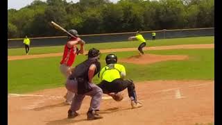 Trevor Poe pitching for the STX Desperados 18U Baseball 7724 [upl. by Nospmis]