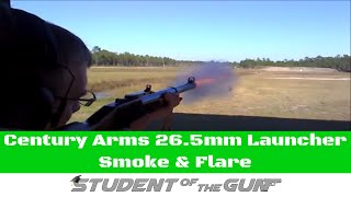 Century Arms 265mm Launcher  Smoke amp Flare [upl. by Ahsinnek]