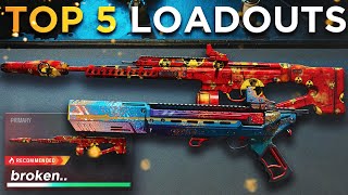 Warzones New 5 Best Meta Loadouts Season 5 [upl. by Ehc717]