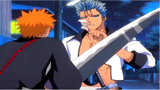 Ichigo vs Grimmjow Bleach First Fight English Sub [upl. by Akselav]