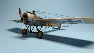 Airfix 172 Fokker EII Eindecker Part 2 [upl. by Ahsanat]