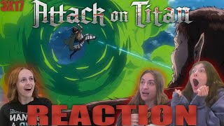 LEVI VS THE BEAST TITAN Attack on Titan SUB  3x17 Hero  Reaction [upl. by Nnaynaffit468]