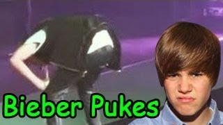 Justin Bieber THROWS UP on Stage in Arizona [upl. by Sire]