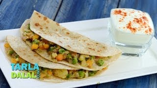 Mixed Vegetable Paratha by Tarla Dalal [upl. by Fanechka]