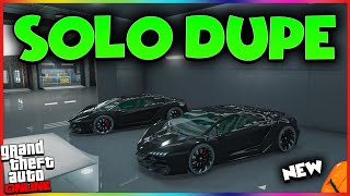 SOLO  GTA 5 ONLINE CAR DUPLICATION GLITCH  gta 5 money glitch  gta 5 duplication glitch [upl. by Yenduhc198]