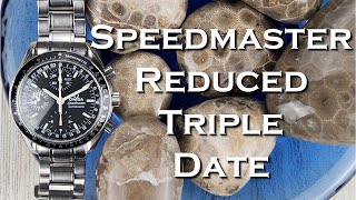 Omega Speedmaster Reduced Triple Date 35205000 [upl. by Agathy]