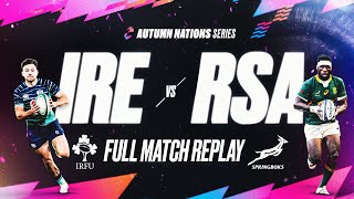 FULL MATCH REPLAY 📺  2022  IRELAND V SOUTH AFRICA  AUTUMN NATIONS SERIES [upl. by Frendel]