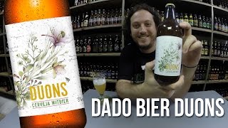 DaDo Bier Duons Witbier  Degustação BeerPack Dezembro 2015 Brasil vs Bélgica [upl. by Ettereve986]