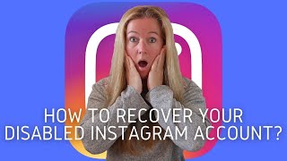 How to recover your deactivateddisabled Instagram account 2022 [upl. by Chara]