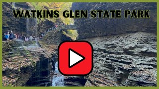 Watkins Glen Gorge Trail 2024 upstateny watkinsglen fingerlakes [upl. by Nac]