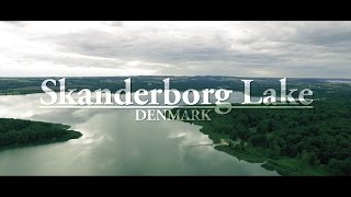 Skanderborg Lake Denmark 4k Drone video [upl. by Burnley267]