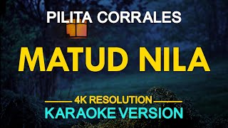 Matud Nila Karaoke  Pilita Corrales [upl. by Brandise]