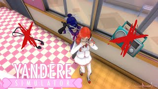 Killing Everyone without Distractions Yandere Simulator Demo [upl. by Aynot]