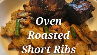 Oven Roasted Short Ribs Easy and absolutely delicious shortribs easyrecipe ovenroasted [upl. by Kevin329]