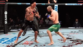 FIGHT OF THE YEAR Max Holloway vs Alexander Volkanovski 4 🔥 [upl. by Anuqahs455]