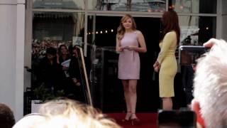 Chloë Grace Moretz speech at Julianne Moores Walk of Fame ceremony [upl. by Carol-Jean]