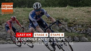 Last KM  Stage 8  Dauphiné 2023 [upl. by Haidej]