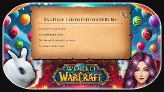 WoW Specials 🐇 20 Jahre Jubiläum  Sandige Lösegeldforderung Erste Lösung [upl. by Nrubua]