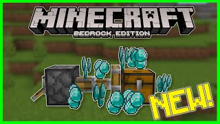 ALL ITEM DUPLICATION GLITCH Minecraft Bedrock Edition 120 TUTORIAL  WORKS FOR REALMS AND SERVERS [upl. by Tierza]