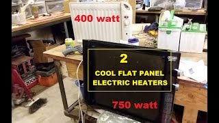 FLAT panel heaters are best for RV Camper amp Tiny Houses  My review [upl. by Cal]