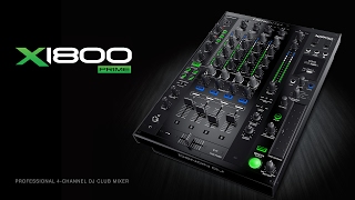 La table de mixage numérique DENON DJ X1800 Prime en vidéo La Boite Noire [upl. by Ecinahs]