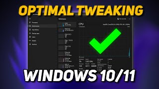 Change These SETTINGS to OPTIMIZE Windows 1011 for GAMING amp Performance  2023 [upl. by Hovey436]