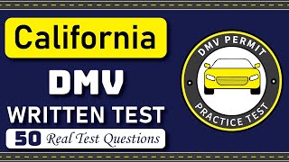 California DMV Written Test 2024  50 REAL TEST Questions and Answers [upl. by Thomasina498]