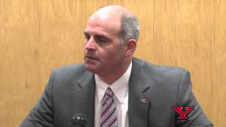 YSU Athletic Director Ron Strollo Comments  Nov 25 2016 [upl. by Thanh]