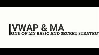 VWAP amp Moving Average My Basic and Best Trading Strategy IN HINDI [upl. by Tneciv]