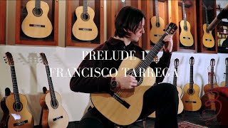 Francisco Tarrega  Prelude 1 on Oscar Munoz spruce top classical guitar [upl. by Airdnahc684]