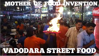 VADODARA STREET FOOD AT NIGHT  MOST AMAZING STREET FOODS INVENTIONS [upl. by Htiduj]