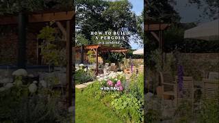 DIY Build a Pergola in a weekend 🪻🪜🌱DIYtips Howto BandQ [upl. by Acinahs882]