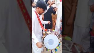 Numan Safdar Gujrati Dhol Master with group 0307874240903161705911 [upl. by Euqinot901]