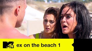 quotYou Shouldnt Be Herequot Shock amp Rage As Vicky Pattisons ExFiancé Arrives  Ex On The Beach 1 [upl. by Mackenie132]