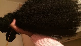 Revue Tissage ALIEXPRESS  Coiffure protectrice [upl. by Derinna]